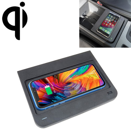 Car Qi Standard Wireless Charger 10W Quick Charging for Audi Q5 / SQ5 2017-2021, Left Driving-garmade.com
