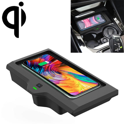 Car Qi Standard Wireless Charger 10W Quick Charging for 2018-2020 BMW X3 / X4, Left Driving-garmade.com
