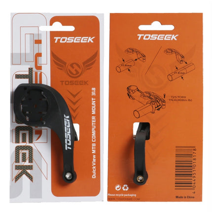 TOSEEK Timer Code Fixed Seat Speed Connection Extension Bracket Mountainous Bicycle Parts, Total Length: 90mm-garmade.com