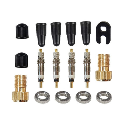 3 Sets (17 in 1) French Valve Core Adapter Set-garmade.com