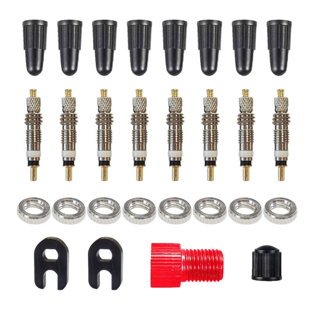 3 Sets (28 in 1) French Valve Core Adapter Set-garmade.com