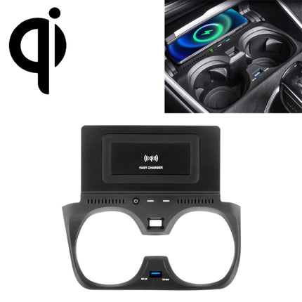 HFC-1013 Car Qi Standard Wireless Charger 10W Quick Charging for BMW 3 Series 2020-2022, Left Driving-garmade.com