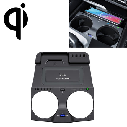 HFC-1016 Car Qi Standard Wireless Charger 10W Quick Charging for BMW M5 2018-2021, Left and Right Driving-garmade.com