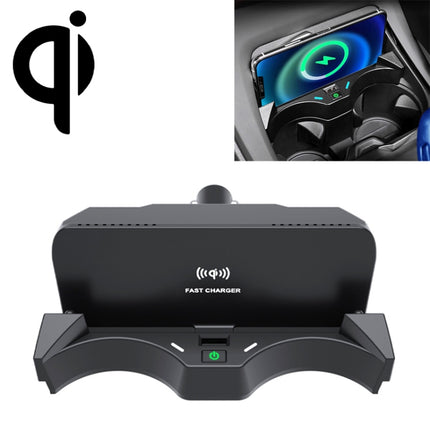 HFC-1012 Car Qi Standard Wireless Charger 10W Quick Charging for BMW X1 2016-2019, Left Driving-garmade.com