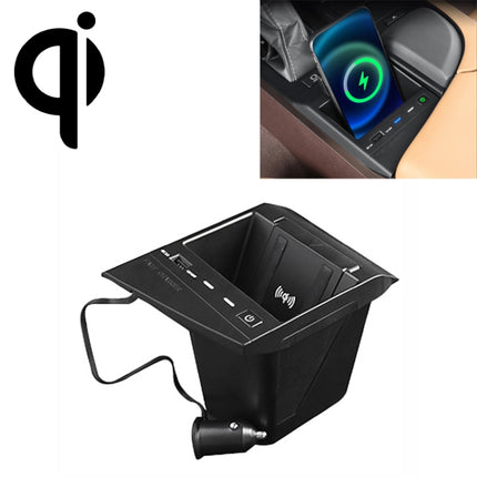 HFC-1110 Car Qi Standard Wireless Charger 10W Quick Charging for Lexus ES 2018-2022, Left Driving-garmade.com