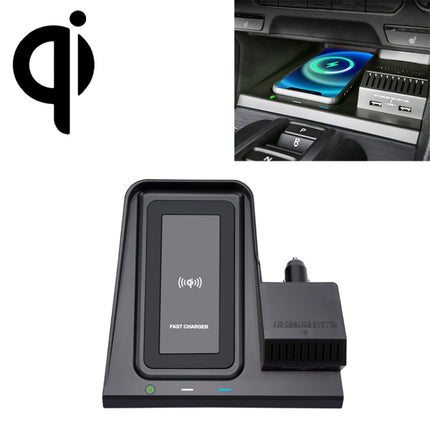 HFC-1002 Car Qi Standard Wireless Charger 10W Quick Charging for Honda Avancier / URV 2017-2020, Left Driving-garmade.com