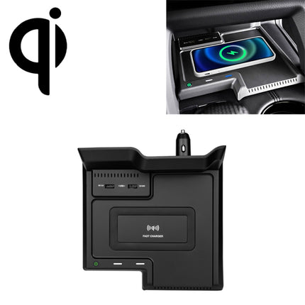 HFC-1060 Car Qi Standard Wireless Charger 10W Quick Charging for Toyota Avalon 2019-2021, Left Driving-garmade.com