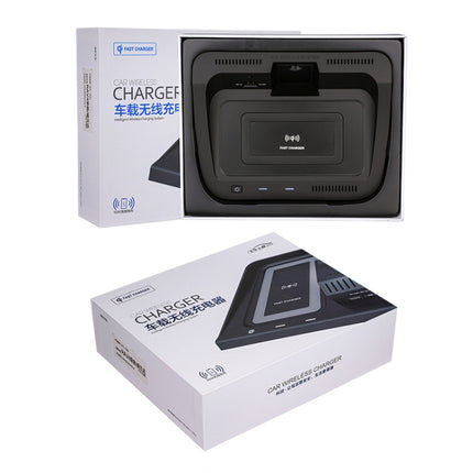 HFC-1062 Car Qi Standard Wireless Charger 10W Quick Charging for Toyota RAV4 2020-2021, Left Driving-garmade.com