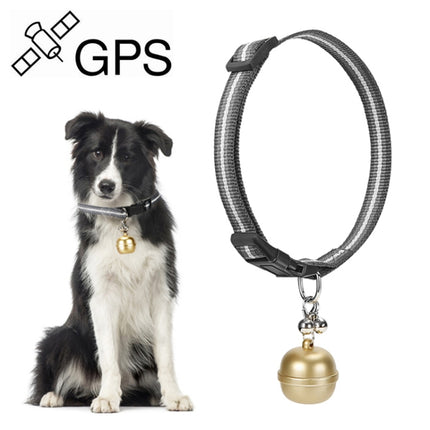 G15 2G IP67 Waterproof Pet GPS Tracker GPS + Beidou + AGPS + WiFi + Base Station Locator (Gold)-garmade.com