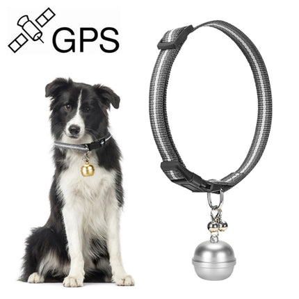 G15 2G IP67 Waterproof Pet GPS Tracker GPS + Beidou + AGPS + WiFi + Base Station Locator (Silver)-garmade.com