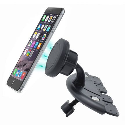 Car Magnetic CD Port Mobile Phone Navigation Holder-garmade.com