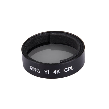 SING for Xiaomi Xiaoyi Yi II Sport Action Camera Proffesional 4K CPL Filter(Black)-garmade.com