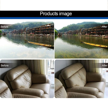 JUNESTAR for Xiaomi Xiaoyi Yi II 4K Sport Action Camera Proffesional 37mm CPL Filter + Lens Protective Cap-garmade.com