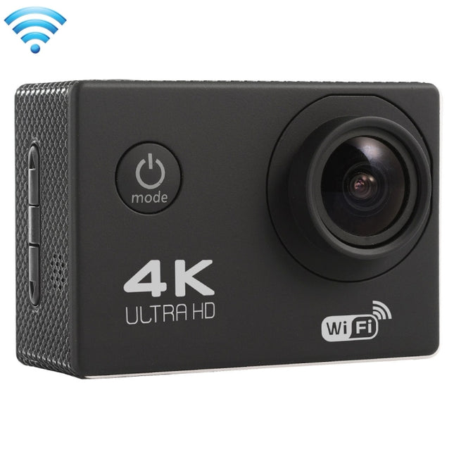 F60 2.0 inch Screen 170 Degrees Wide Angle WiFi Sport Action Camera Camcorder with Waterproof Housing Case, Support 64GB Micro SD Card(Black)-garmade.com