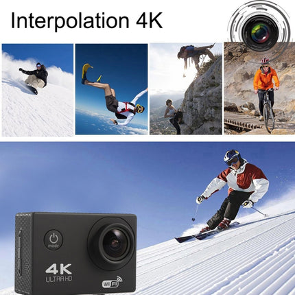 F60 2.0 inch Screen 170 Degrees Wide Angle WiFi Sport Action Camera Camcorder with Waterproof Housing Case, Support 64GB Micro SD Card(Yellow)-garmade.com
