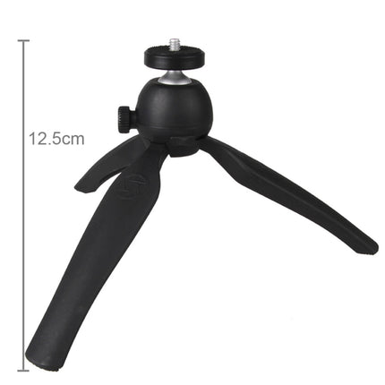 Multi-function Mini Tripod Holder Stand Mount for Mobile Phone / Digital Camera(Black)-garmade.com