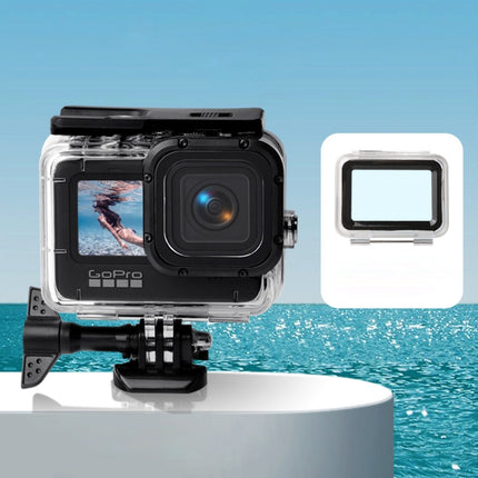 Waterproof Case + Touch Back Cover for GoPro HERO10 Black / HERO9 Black-garmade.com