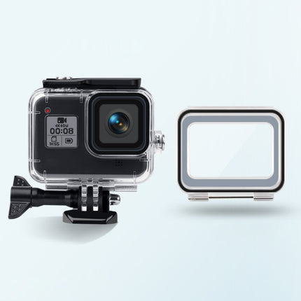 45m Waterproof Case + Touch Back Cover for GoPro HERO8 Black-garmade.com