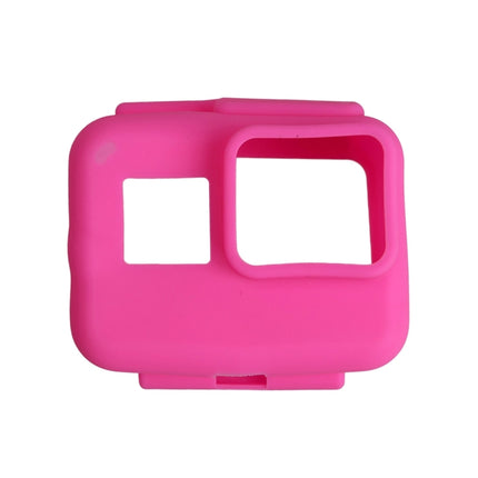 Original for GoPro HERO5 Silicone Border Frame Mount Housing Protective Case Cover Shell(Pink)-garmade.com