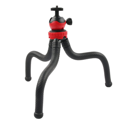 Mini Octopus Flexible Tripod Holder with Phone Clamp for iPhone, Galaxy, Huawei, GoPro HERO10 Black / HERO9 Black / HERO8 Black /7 /6 /5 /5 Session /4 Session /4 /3+ /3 /2 /1, Xiaoyi and Other Action Cameras-garmade.com