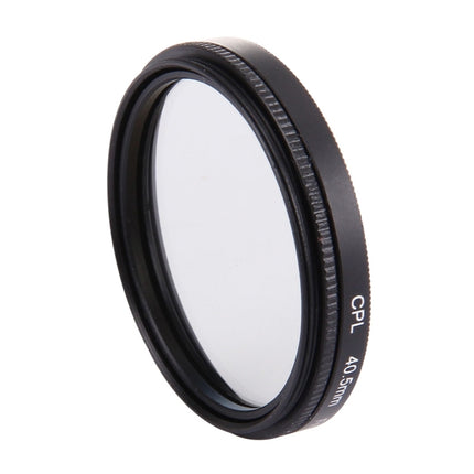 JUNESTAR 4 in 1 Proffesional 40.5mm Lens Filter(CPL + UV) & Waterproof Housing Case Adapter Ring & Lens Protective Cap for GoPro HERO4 / 3+ / 3 Sport Action Camera-garmade.com