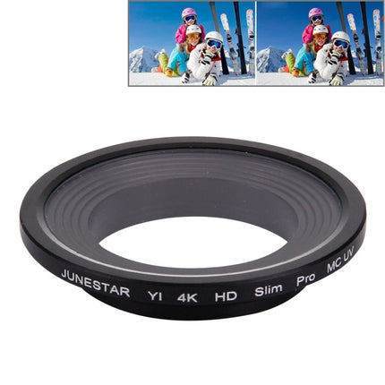 JUNESTAR for Xiaomi Xiaoyi Yi II 4K Sport Action Camera Proffesional HD Slim MCUV Lens Filter-garmade.com