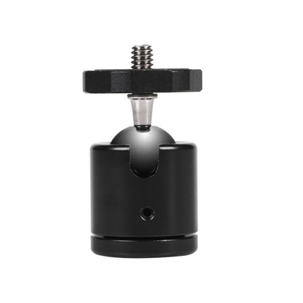 Mini 360 Degree Rotation Panoramic Metal Ball Head for DSLR & Digital Cameras(Black)-garmade.com