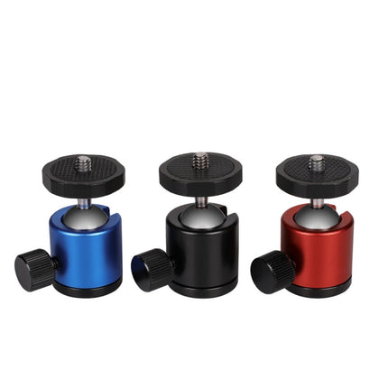 Mini 360 Degree Rotation Panoramic Metal Ball Head for DSLR & Digital Cameras (Blue)-garmade.com