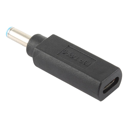 USB-C / Type-C Female to 4.5 x 3.0mm Male Plug Adapter Connector for HP-garmade.com