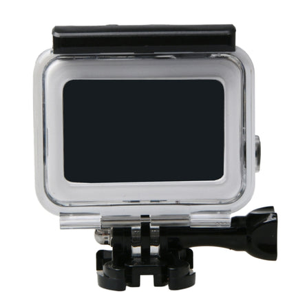 For GoPro NEW HERO /HERO6 /5 Black Touch Screen 60m Underwater Waterproof Housing Diving Protective Case with Buckle Basic Mount & Screw, No Need to Disassemble Lens-garmade.com
