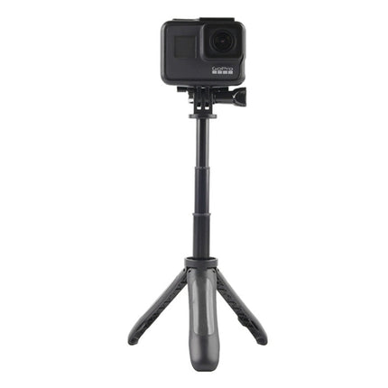 GP446 Multifunctional Mini Fixed Tripod for GoPro HERO10 Black / HERO9 Black / HERO8 Black /7 /6 /5 /5 Session /4 Session /4 /3+ /3 /2 /1, DJI Osmo Action, Xiaoyi and Other Action Cameras(Black)-garmade.com