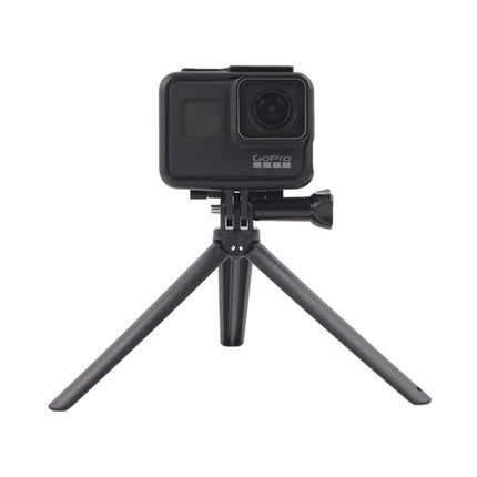 GP456 Tripod Bracket for GoPro HERO10 Black / HERO9 Black / HERO8 Black /7 /6 /5 /5 Session /4 Session /4 /3+ /3 /2 /1, DJI Osmo Action, Xiaoyi and Other Action Cameras and 4-6.8 inch Phones-garmade.com
