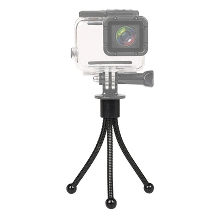 Mini Metal Desktop Tripod Mount with UNC1/4 screw interface, Max Load: 0.6kg-garmade.com