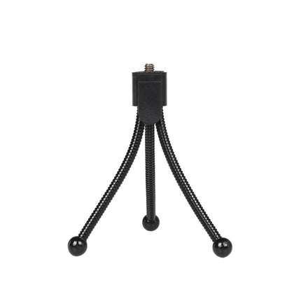 Mini Metal Desktop Tripod Mount with UNC1/4 screw interface, Max Load: 0.6kg-garmade.com