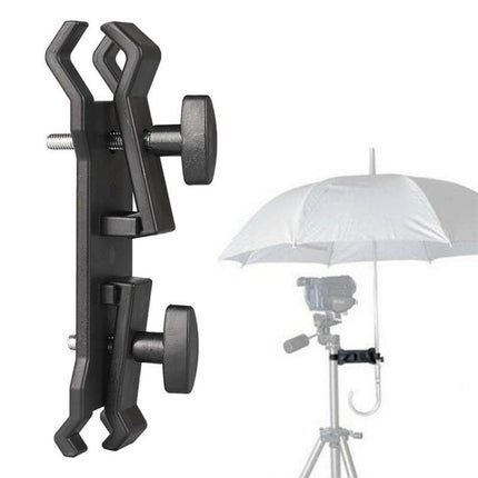 Outdoor Camera Umbrella Holder Clip Bracket Stand Clamp Photography Accessory-garmade.com