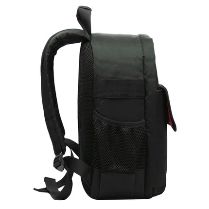 INDEPMAN DL-B013 Portable Waterproof Scratch-proof Outdoor Sports Backpack Camera Bag Phone Tablet Bag for GoPro, SJCAM, Nikon, Canon, Xiaomi Xiaoyi YI, iPad, Apple, Samsung, Huawei, Size: 26.5 * 12.5 * 33 cm(Red)-garmade.com