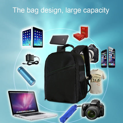 DL-B028 Portable Casual Style Waterproof Scratch-proof Outdoor Sports Backpack SLR Camera Bag Phone Bag for GoPro, SJCAM, Nikon, Canon, Xiaomi Xiaoyi YI, iPad, Apple, Samsung, Huawei, Size: 27.5 * 12.5 * 34 cm(Orange)-garmade.com