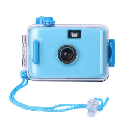 SUC4 5m Waterproof Retro Film Camera Mini Point-and-shoot Camera for Children (Baby Blue)-garmade.com