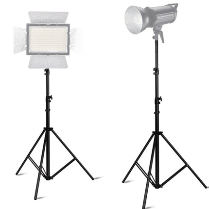 3m Height Professional Photography Metal Lighting Stand Spring Buffer Holder for Studio Flash Light-garmade.com