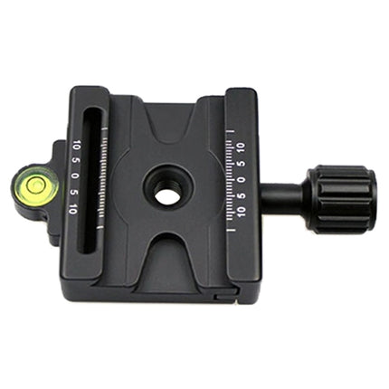 FMA-60 Dual-use Knob Quick Release Clamp Adapter Plate Mount for Arca Swiss / RRS / SUNWAYFOTO Quick Release Plate-garmade.com