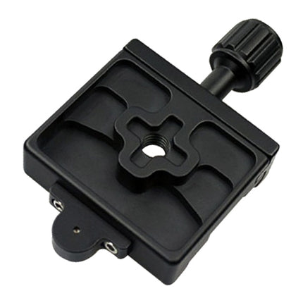 FMA-60 Dual-use Knob Quick Release Clamp Adapter Plate Mount for Arca Swiss / RRS / SUNWAYFOTO Quick Release Plate-garmade.com