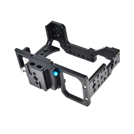 YELANGU CA7 YLG0908A-A01 Video Camera Cage Stabilizer for Sony A7K & A7X & A73 & A7S & A7R & A7RII & A7SII(Black)-garmade.com