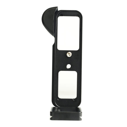 1/4 inch Vertical Shoot Quick Release L Plate Bracket Base Holder for FUJIFILM X-E3 (Black)-garmade.com