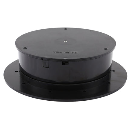 20cm 360 Degree Electric Rotating Turntable Display Stand Photography Video Shooting Props Turntable, Load 1.5kg, Powered by Battery & USB(Black)-garmade.com