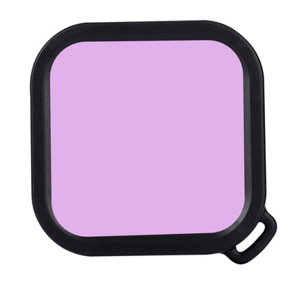 Square Housing Diving Color Lens Filter for Insta360 ONE R 4K Edition / 1 inch dition(Purple)-garmade.com
