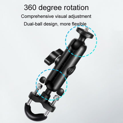 9cm Connecting Rod 20mm Ball Head Motorcycle Handlebar Fixed Mount Holder with Tripod Adapter & Screw for GoPro HERO10 Black / HERO9 Black / HERO8 Black /HERO7 /6 /5, DJI Osmo Action,Xiaoyi and Other Action Cameras(Black)-garmade.com