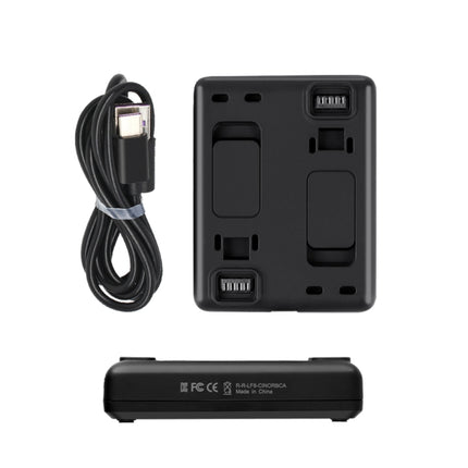 R-R-LF8-CINOR8CA For Insta360 ONE R 4K Panoramic Camera Batteries Charger Fast Charging Dual Charging Interface Charging Base-garmade.com