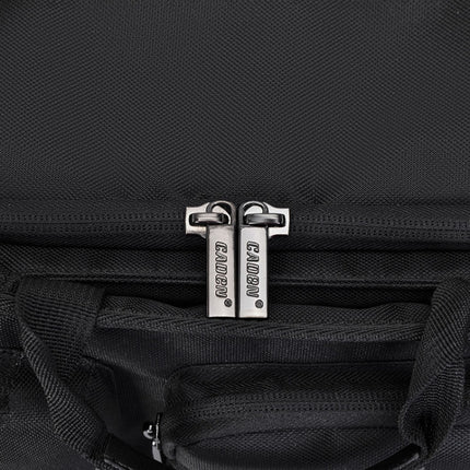 CADEN D28 Portable Multifunctional Single and Double Shoulder Camera Bag With Strap(Black)-garmade.com
