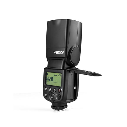 Godox V850II 2.4GHz Wireless 1/8000s HSS Flash Speedlite for Canon / Nikon DSLR Cameras(Black)-garmade.com