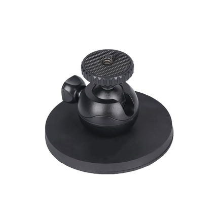 Car Suction Cup Mount Bracket for GoPro HERO10 Black / HERO9 Black / HERO8 Black /7 /6 /5 /5 Session /4 Session /4 /3+ /3 /2 /1, Xiaoyi and Other Action Cameras, Style: Single Suction Cup(Black)-garmade.com